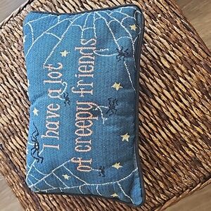 Halloween throw pillow